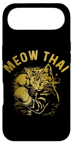 Meow Thai Funny G^C {NVO L iZ MMA {NT[ X}zP[X iPhone Air p