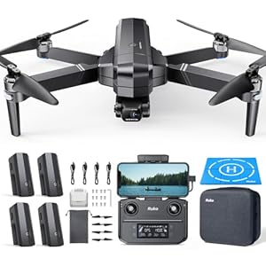 Ruko F11GIM2 4B Drones with Camera for Adults 4k,FAA Remote ID Comply,2-Axis Gimbal + Eis, 112mins Fly Time 4 Batteries, 9800ft Long Range, gps