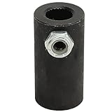 KIMISS Lenkwellenkupplung 9/16 Zoll-26 Spline auf 3/4 Zoll Rund für Vega – Nicht Flexibles Design