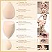 17PCS Makeup Sponges Set with 6PCS Powder Puff, 3PCS Mini Makeup Sponges Blender, 3PCS Foundation Mini Make Up Sponge Puff and 1PCS Make Up Sponges Holder