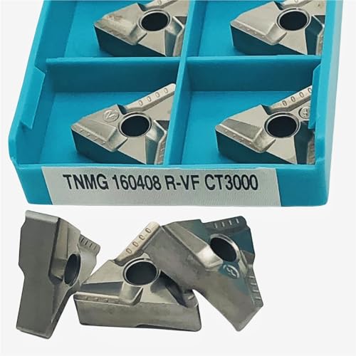 10 piezas Fresas de Carburo para Torno CNC TNMG160404 miniatura 2