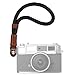 Tracolla per Fotocamera, Cinghia da Polso per Fotocamera, Cinturino da Polso per Fotocamera Digitale, Fatto a Mano in Morbido Cotone per Fotocamere Leica, Canon, Nikon, Olympus e Sony (23CM)