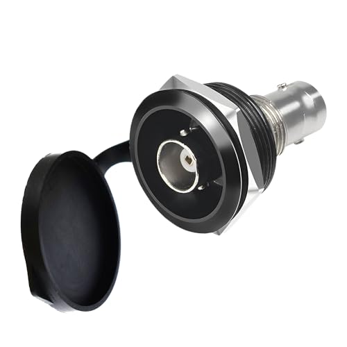 Adaptateur coaxial BNC femelle femelle étanche avec châssis robuste pour vidéosurveillance SDI