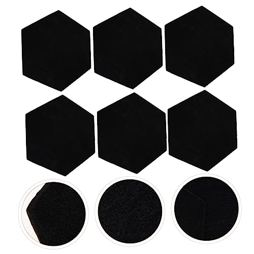 Paneles absorbentes de sonido 6 piezas para reducción de ruido en estudios en casa, gimnasios y oficinas, decoración acústica de pared autoadhesiva miniatura 4
