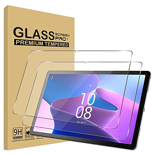 [2 Piezas] Protector de Pantalla para Lenovo Tab M10 Plus 3ª Generación 10,6 Pulgadas 2022, Weideworld Antihuellas Resistente Arañazos Cristal Templado para Lenovo Tab M10 Plus,Transparent