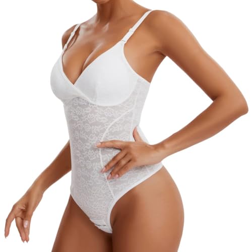 Joyshaper Damen Body Shapewear Bauchweg Body Shaper Shaping Tanga Bodysuit...