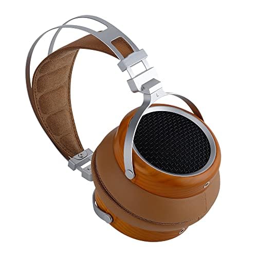 SIVGA Luan Wood Hi-Fi Dynamic Driver Open-Back Wired Earphone (Ro...