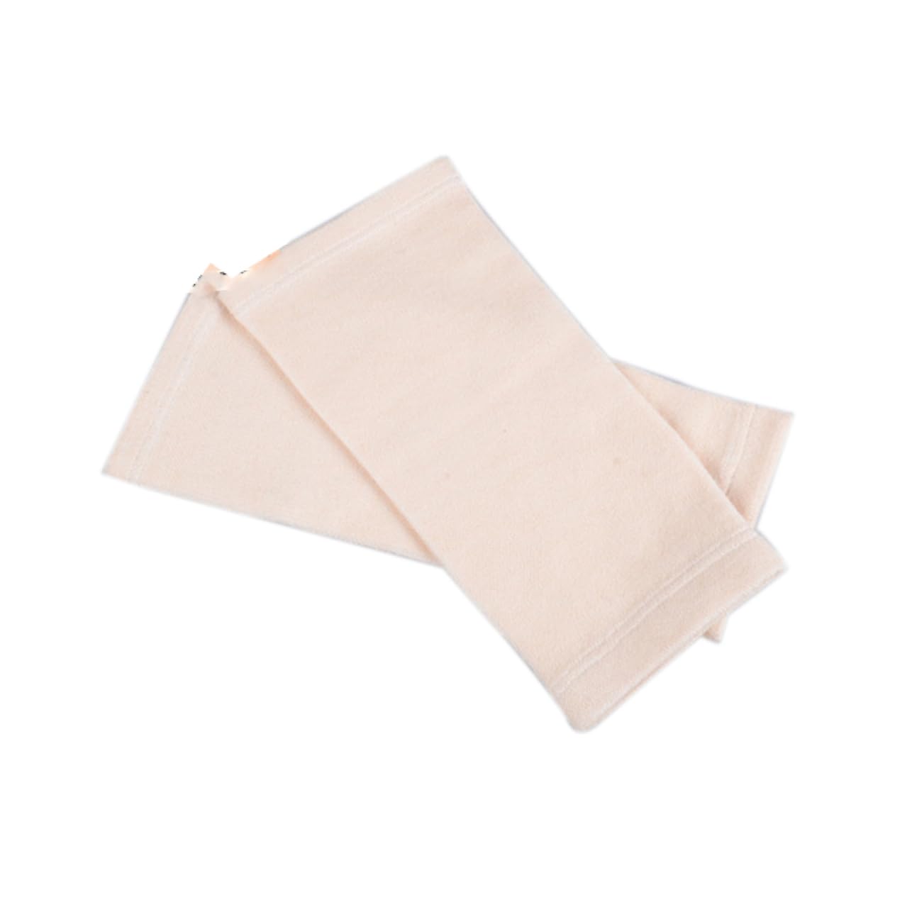 Didiseaon Pair Nylon Calf Support Sleeves Compression Calf Guards for Running Jogging Cycling Walking Nude Stretchy Warm Handwash Care Instructions