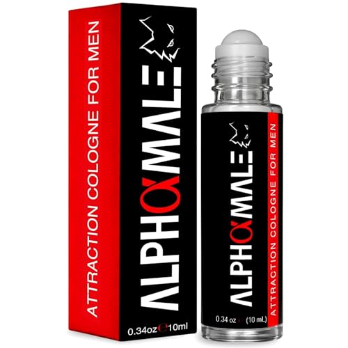AlphaMale Pheromone Infused Cologne for Men to Attract Women - Masculine Allure in a Roll-on Bottle...