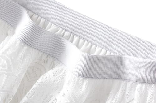 Women Midi Pleated Skirt Elastic High Waist Tulle Skirts Lace Mesh Skirt Flowy Casual Skirts Prom Party Fashion 20253