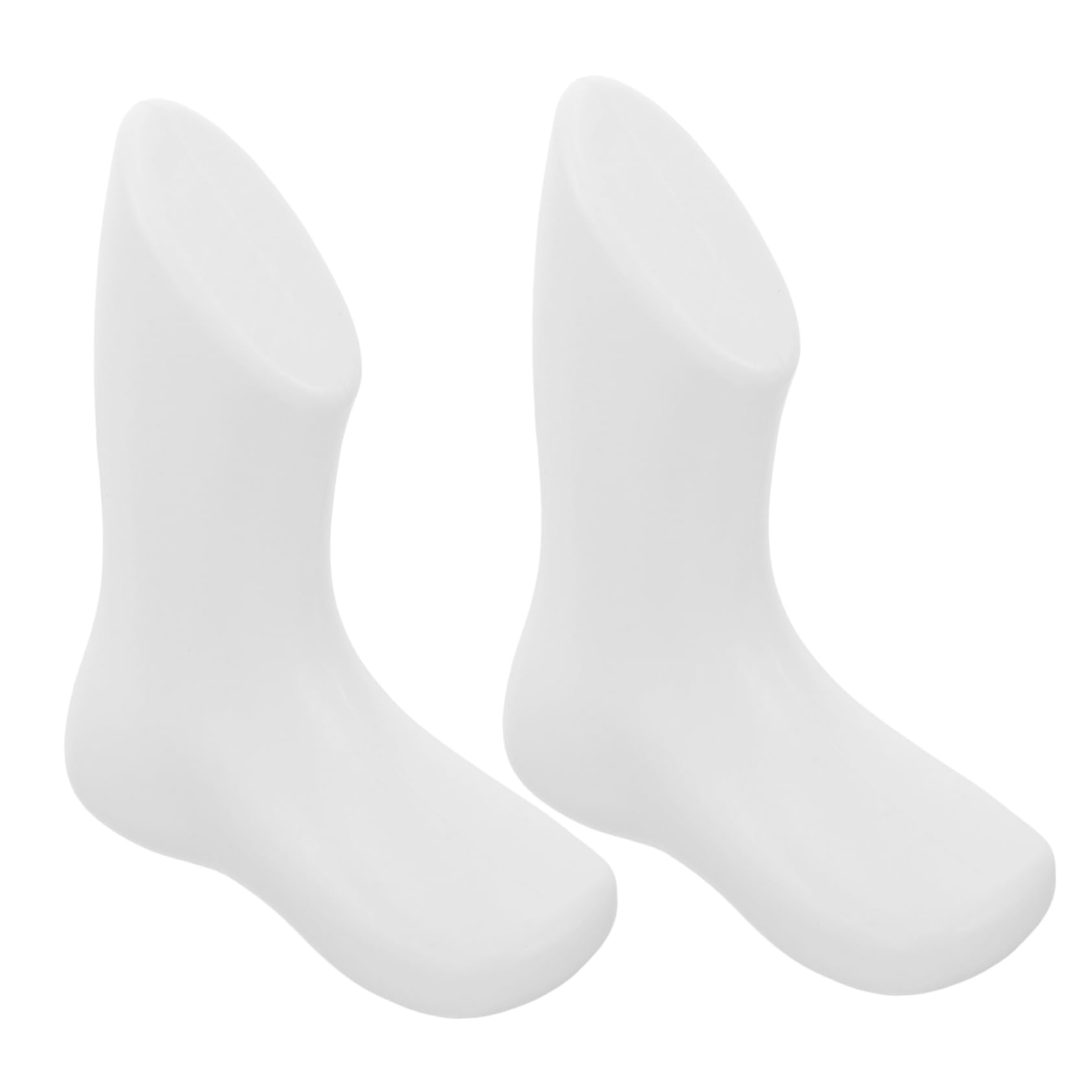 Generic 1Pair Foot Mannequin Display Portable Foot Model for Shoe Retail Lightweight Design for for Showcasing Socks and Sandals