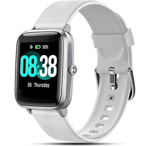 Issinlky Veryfitpro ID 205L Bracelet, 19mm Bracelet silicone souple pour GRV FC1 IDW 15 ID205S ID205G ID215G ID216 YM205L Uwatch3 Ufit GT BV205L TE021 SW020...