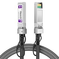 XZSNET 10G SFP+ DAC Twinax Kabel 0.5M(1.65ft) 28AWG, 10GBASE-CU SFP+ auf SFP+ Direct Attach Kupfer Passives Kabel für Cisco SFP-H10GB-CU0.5M, Ubiquiti UniFi UC-DAC-SFP+, Meraki, Netgear und mehr – Ansicht 1
