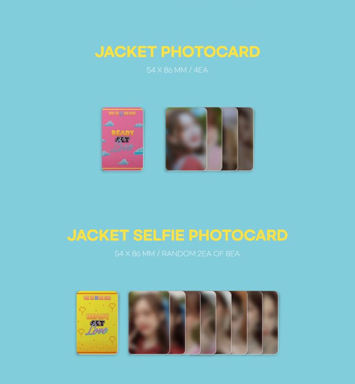 YERIN Mini Album K-pop Ready Set Love Nemo Album version complète