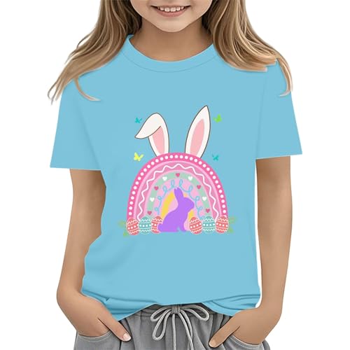 Maglietta per il giorno di Pasqua del bambino: questa maglietta per il giorno di Pasqua per bambini è realizzata in cotone, molto morbida e comoda da indossare. Non si restringe, morbida e non irrita la pelle del bambino. Carina ed elegante, è così carina da indossare il giorno di Pasqua o i giorni estivi!