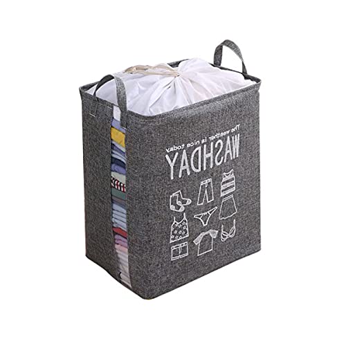 Storage Bag Organizers,Clothing Organizer Bags, Foldable Storage Zipper Bag Large Durable Closet Storage Boxes Case Container for Dresses Quilt Season Items Storage (Grey+3 Piece)