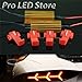 CHUSYYRAY 2PCS 50W 6ohm Car Load Resistors, LED Resistor Fix LED Turn Signal Light & LED License Plate Lights & DRL Fast Hyper Flash Turn Signal Blink Error Code, with 4PCS Quick Wire Clip
