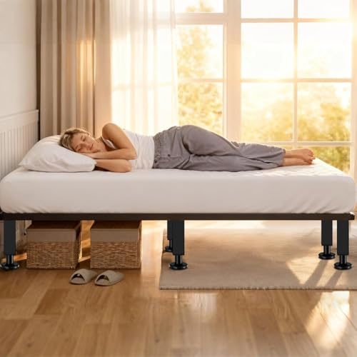 Pie de apoyo para vigas de cama King y somieres Queen regulables 7