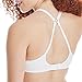 Hanes Women's Ultimate T-Shirt Soft Foam Wirefree, White, 38C