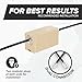 THE CIMPLE CO Phone Cord for Landline, 50 FT, Modular Telephone Extension Line, 2 Conductor (2 Pin, 1 Line) Cable, Works with FAX, AIO, and Other Machines, 15 Meter, Black