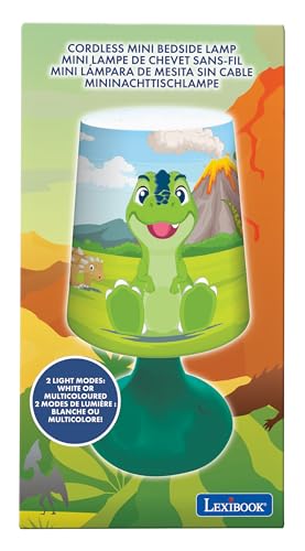 Lámpara de mesa infantil dinosaurio Lexibook verde miniatura 6