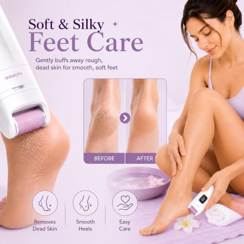 Image of 8 in 1 Ultimate Grooming & Self Care Kit for Women with Callus Remover, Epilator, Shaver, Trimmer, Cleaning Brush, Massager Rechargeable Grooming Kit for All Skin Types