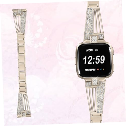Bracelet montre acier inoxydable strass UKCOCO chic et brillant - 6