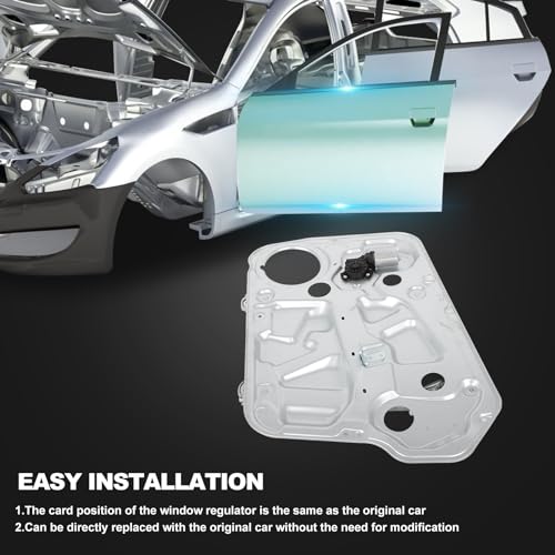Image of SCITOO Power Window Regulator and Motor fit for 2006 2007 2008 2009 2010 for Hyundai Sonata Front Right Side 748-321