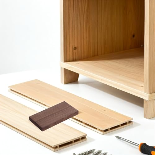 Tabla de Madera Nogal Marrón de Diseño Elegante con Acabado Liso Sostenible para Ebanistería 6