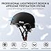 Skateboard Helmet for Adults - Adjustable Certified Safety Adults Helmet for Skateboarding Bike Bicycle Scooter Cycling Skate Skating Multisport Helmets for Women Men Boys Girls Kids Youth