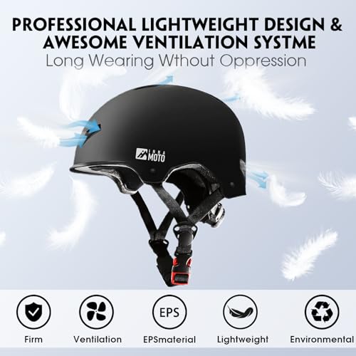 Skateboard Helmet for Adults – Adjustable Certified Safety