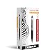 Zebra Sarasa SE Rapid Dry Ink Gel Retractable Pen, 0.7mm, Black, 12 Pack (46410)