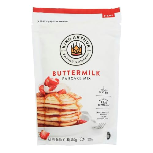 Generic K.ing Arthur Baking Company Mix Buttermilk Pancake 16 oz (Pack of 6)