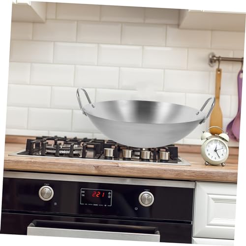 Wok Zerodeko de acero inoxidable 32cm miniatura 6