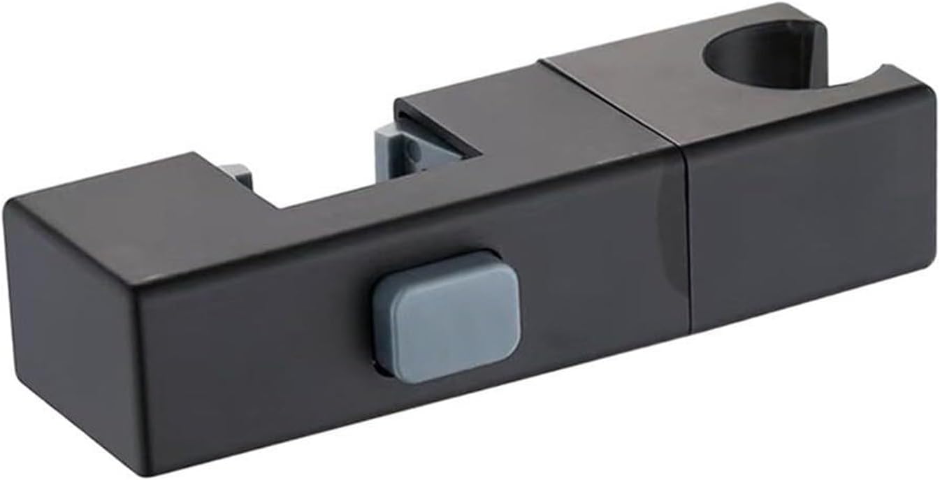 Square ABS Shower Head Holder – Rotatable Adjustable Bracket for 30x18 mm Tube