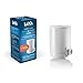 Laica FR01A Hydrosmart Componente di Ricambio per Filtro Rubinetto, 900 lt di Acqua Filtrata, Riduce: Cloro, Microplastiche, Erbicidi e Altri Ancora, 100% Made in Italy, Bianco