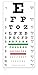 TRUSTY Snellen Eye Chart for Testing Eyesight at 20 Feet (Updated)