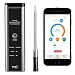 Produktbild TFA Dostmann Kabelloses Fleischthermometer SMART BBQ 70 m, 14.1515.10, Grillthermometer, für Grill/Backofen/Heißluftfritteuse, Geschirrspüler geeignet, Bratenthermometer, Küchen-Chef, schwarz-grau