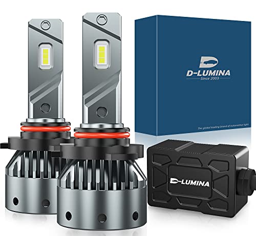Ya en mundofriki.es: D-Lumina 9005 Bombilla LED para faros delanteros Canbus sin errores 100W 16000LM Auto Car Lamp Lights Bombilla de conversión 6000K - 2 años de garantía, 2 piezas