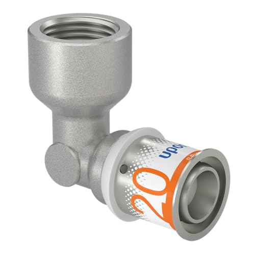 Uponor S-Press PLUS MLC Manchon d'angle 20 x 1/2" IG 90 degrés