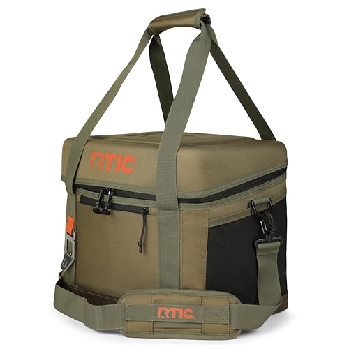 RTIC 28 Can Soft Sided Cooler, Insulated, Olive