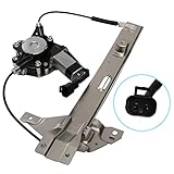 TUCAREST 748-511 Rear Right Power Window Lift Regulator With Motor Assembly (Passenger Side) Fit For...