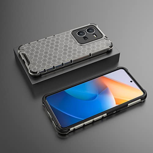 Image of Glasgow | for [ Vivo V25 5G ] Stylish Look Pattern Back Case Cover for [ Vivo V25 5G ] - Black