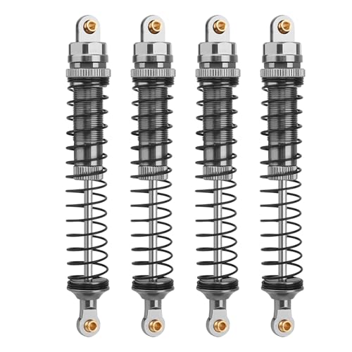 RZXYLRC 4PCS RC Shock Absorber Set RC Dampers for 1/10 RC Crawler Axial SCX10 90046 AXI231017 TRX-4