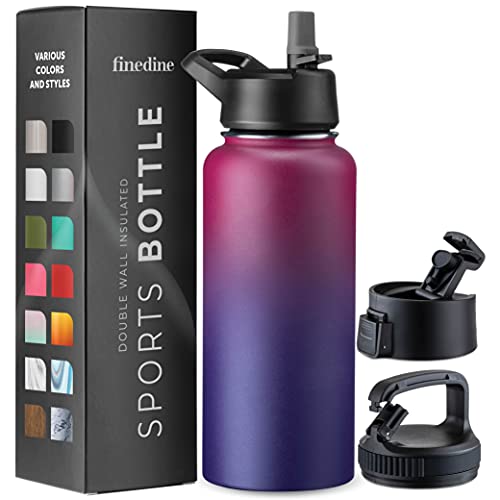 Photo 1 of ******MISSING ONE LID*******
Triple-Insulated Stainless Steel Water Bottle with Straw Lid - Flip-Top Lid - Wide-Mouth Cap (32 Oz) Insulated Water Bottles