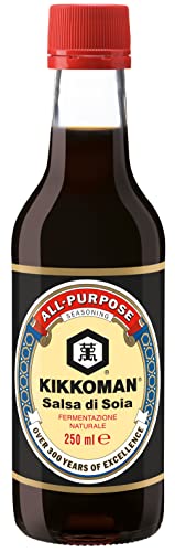 Kikkoman - Salsa De Soja Original, Receta Tradicional, Fermentación Natural, 250 ml