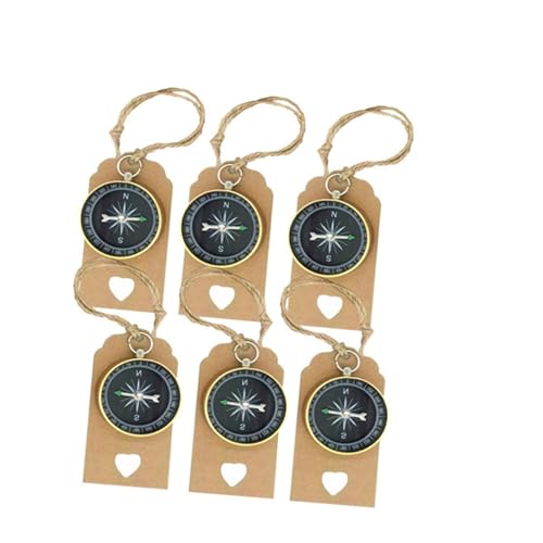 Cadeaux Invités Mariage : 30 Boussoles en Métal et Étiquettes Souhaits de Voyage