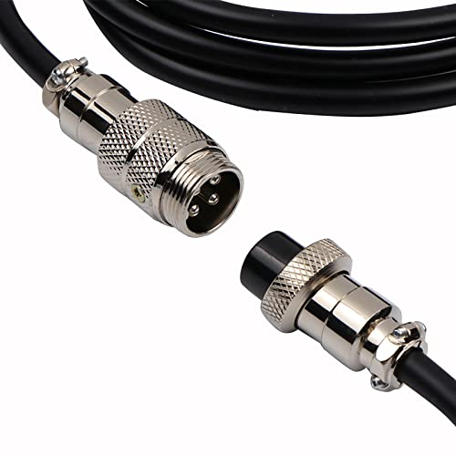 Image of EPOMAKER Puff Aviator Coiled USB Cable, Type C Detachable Mechanical Gaming Keyboard Cable for Win /Mac /Gamers, Suitable for RT100 /TH68 PRO /TH80 PRO /TH96 /TH80 SE /CIDOO V65. etc(Puff Black)