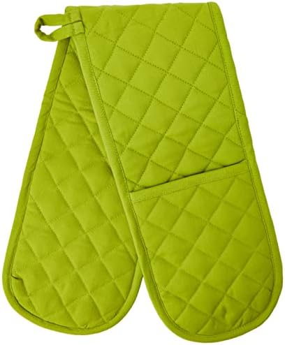 Dexam 16150371 Love Colour Double Oven Glove-Greenery, Green, 78x 18