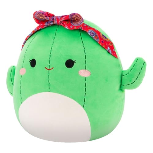 Squishmallows SQCR07675 Maritza il cactus verde, 30 cm, peluche ufficiale Jazwares